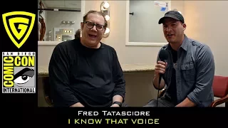 Fred Tatasciore - I Know That Voice - SDCC 2017 | The Geek Generation