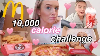 10,000 calorie challenge 2021 | girl vs food !!!!