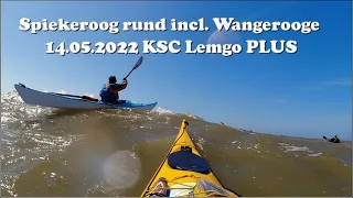 Seekajak Spiekeroog rund 14.05.2022 KSC Lemgo PLUS