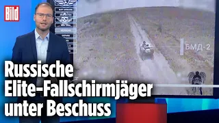 Killer-Drohnen machen Jagd auf Putins Elite-Truppe | BILD Lagezentrum