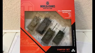 NEW Starter Set! |  Unboxing & Overview | World of Tanks Miniatures Game | Unboxing Video