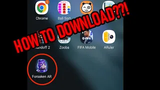 how to download forsaken ar | tutorial
