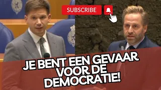 Gideon van Meijeren SLOOPT Hugo de Jonge volledig! 'Je zal me tegen jou blijven VERZETTEN!'