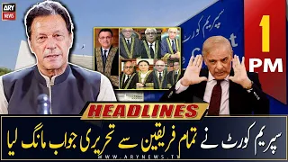 ARY News Headlines | 1 PM | 2nd May 2023