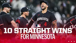 The Twins win 10 IN A ROW! | Best moments from their winning streak!