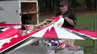 Extreme Flight 104" Extra Assembly Video #4 - Finishing and Maiden