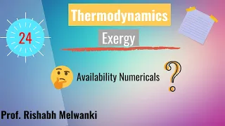 Lec 24: Exergy numericals