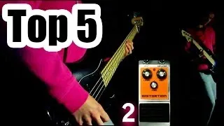Top 5 - BASS DISTORTION effects in AmpliTube 3