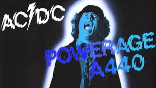 AC/DC - Powerage (Full Album In A440)