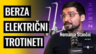 Električnim trotinetom do Američke berze | Nemanja Stančić | Biznis Priče 129