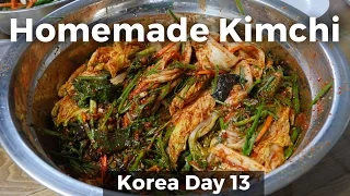 Home-Cooked Korean Food: The BEST Kimchi! (Day 13)