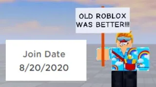 OLD ROBLOX WAS BETTER !