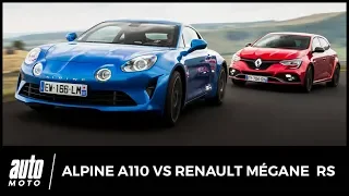 Alpine A110 vs Renault Mégane RS - COMPARATIF : roulez jeunesse