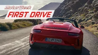 2019 Porsche 911 Speedster | MotorWeek First Drive