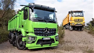 2021 Mercedes-Benz Arocs 8x8 Dump Truck - Interior, Exterior and Offroad Test Drive