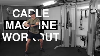 Cable Machine Workout | Full Body | Technique and Instructions