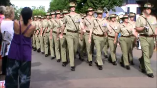 Anzac Day March 2014   Full Parade Part 1