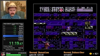 Ninja Gaiden III NES speedrun in 12:47 by Arcus