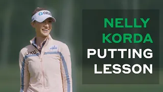 Nelly Korda on the secret to left-hand low putting | Pros Teaching Joes