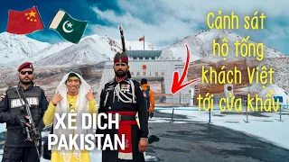 Crossing Wagah (INDIA to PAK) and Khunjerab - world's highest border with CHINA