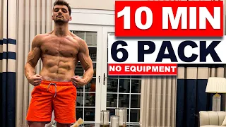 10 Min Perfect Sixpack Workout at home // No Equipment | velikaans