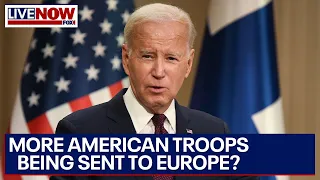 Biden orders 3K reserve troops to be ready for deployment in Eastern Europe | LiveNOW from FOX