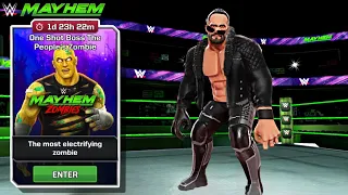 The People's Zombie one shot Boss Zombie the Rock WWE MAYHEM