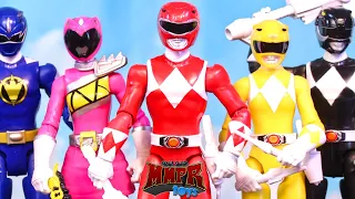 Once And Always Power Rangers Figures - Power Rangers Stopmotion Animation MMPR30