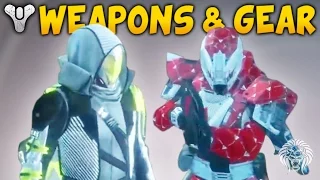 Destiny: RISE OF IRON WEAPONS & ARMOR! Iron Lord, Iron Banner, Siva Infused, Vanguard & Faction Gear