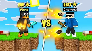 ABRA 🆚 CHAPEEY na BED WARS! 😱 (największy pojedynek) 🏆 *1 VS 1* (TOP #4 GRACZ ŚWIATA)