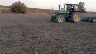 Preparación del terreno y Siembra con Abonadora