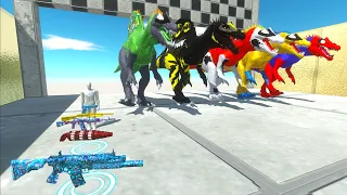 Trex Superheroes Vs Fps avatar Marvel Dc Dinosaurs Race Champions - Animal Revolt Battle Simulator