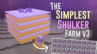 Minecraft Fast & Simple Shulker Farm | Java 1.17 - 1.20.6+ | by Balllight & The Archivists
