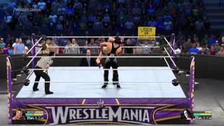 WWE 2K15 PS4 Fantasy Match Sting vs Brock Lesnar