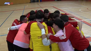 Resum Catalunya sub 19 masculina - Galícia. Fase prèvia del Campionat d'Espanya de futbol sala