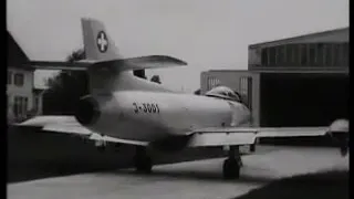 Swiss FFA P-16 first prototype (1955)