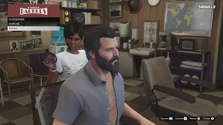 GTA 5 Barber Hairdresser Michael Playstation 5