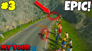 EPIC MOUNTAIN BATTLE!!! - Mountain My Tour #3: Tour de France 2021 PS4 (PS5 Gameplay)