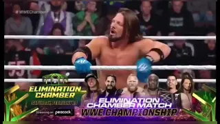 AJ Styles vs Rey Mysterio Full match WWE new #