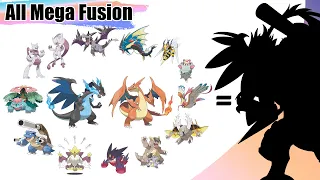 All Kanto Mega Evolutions Fusion | Top 30 Pokémon Fusion Compilation | Max S