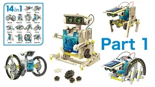 14 in 1 Solar Robot Kit - (Part1)