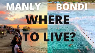 BONDI BEACH VS MANLY BEACH | WHERE SHOULD YOU LIVE? (EXPLAINED)