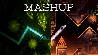 The Golden x Avernus - Mashup - [Geometry Dash]