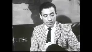 Yves Montand - Interview (1960)