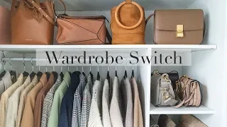 My Wardrobe Switch Over | Organise & Clear Out