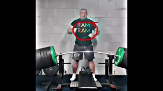 Strength of a ram bhakt🙏🏻|| 860 kg world record partial deadlift🥶😳