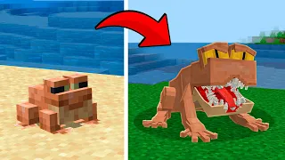 Transformei os MOBS em MONSTROS no Minecraft