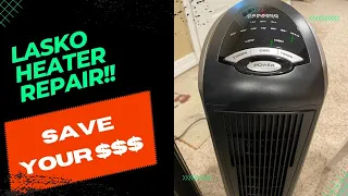 Lasko Ceramic Space Heater Repair (save money and fix the unit!!) Amazon heater - 4K Video
