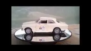 Volvo Amazon Tulpenrallye miniature replica 1:18