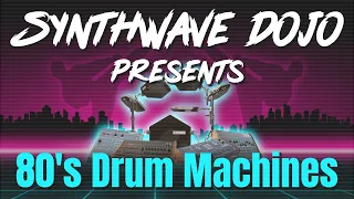 FREE Synthwave Drum Sample Pack: 80's Drum Machines